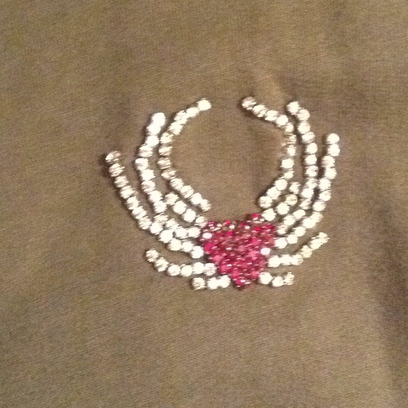 Twisted Heart green sweatpants in juniors size XL - Picture 3 of 4